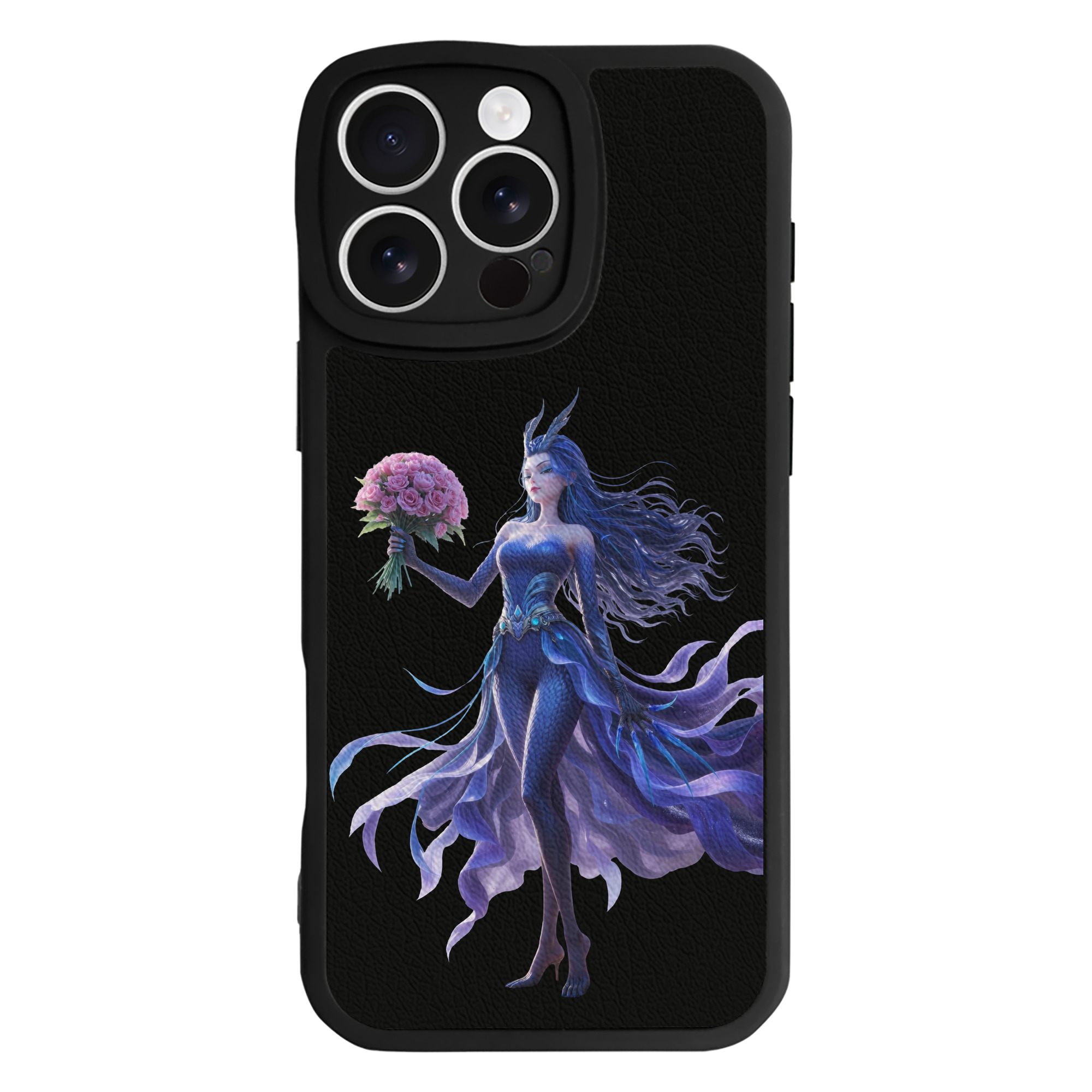 （画像用） Ne Zha 2 ナタ 魔童の大暴れ 【iPhone 16シリーズ対応】シリコンスマホケース（レザー調） 材質：シリコン